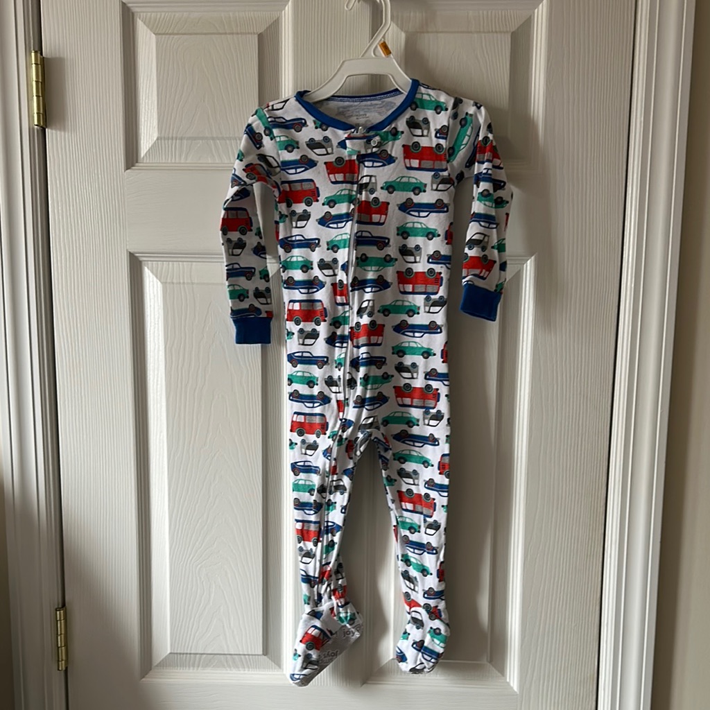 Carters Cars One Piece Pajamas Size 2t